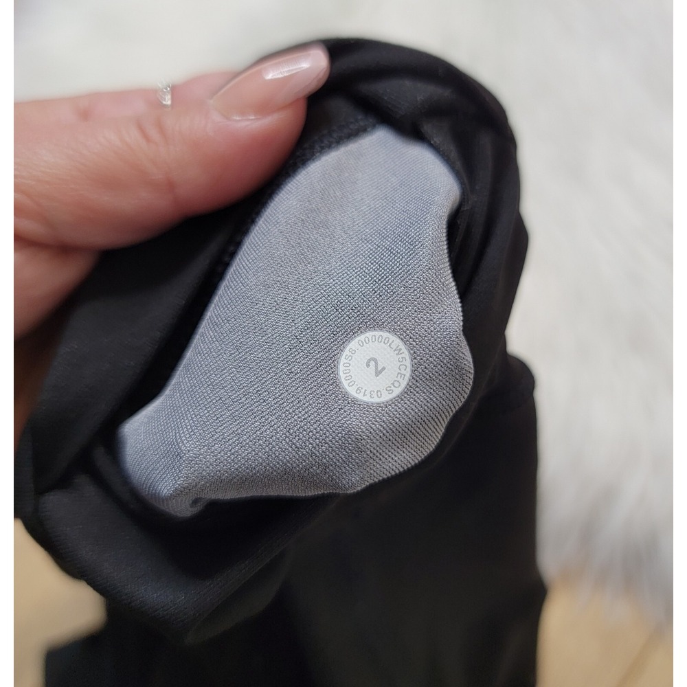 Lululemon Mapped Out HR Tight 28" Women's Size 2 Black High Rise - Picture 6 of 10